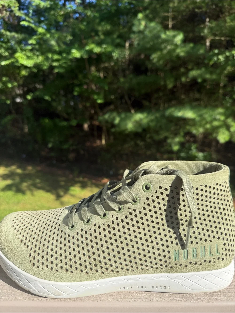NOBULL womens mid suede trainer